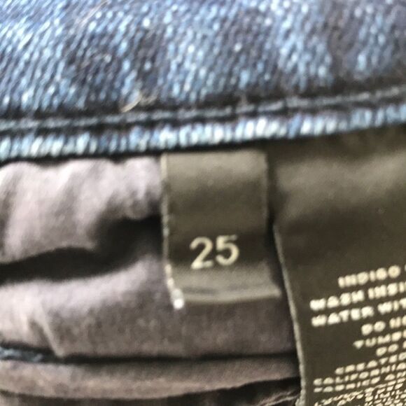 J Brand Super Skinny Gone 620 Mid -Rise Jeans Stretch 25 - Picture 11 of 14